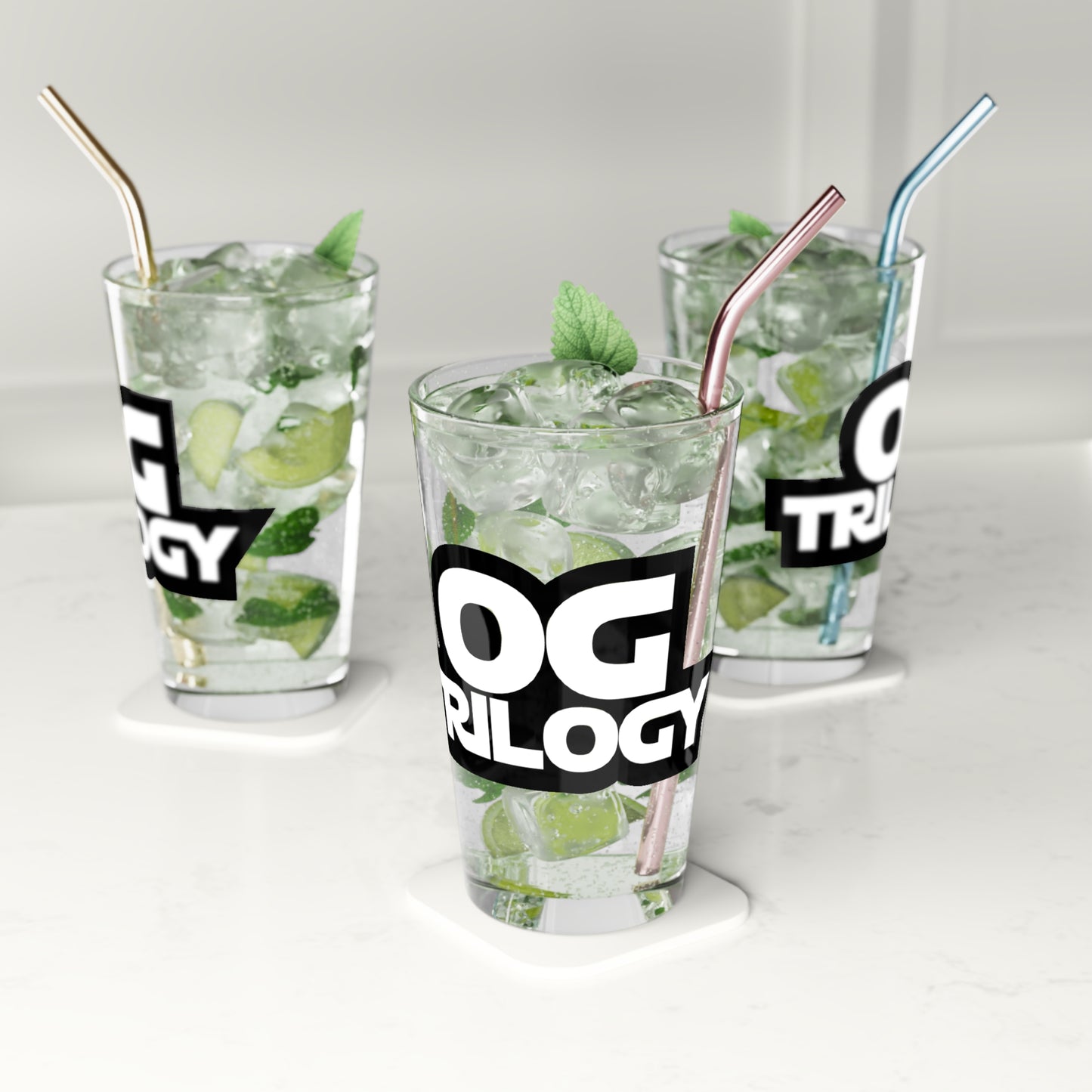 OG TRILOGY - Pint Glass, 16oz